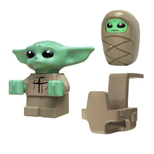 Small Grogu Baby Yoda custom Star Wars Minifigure