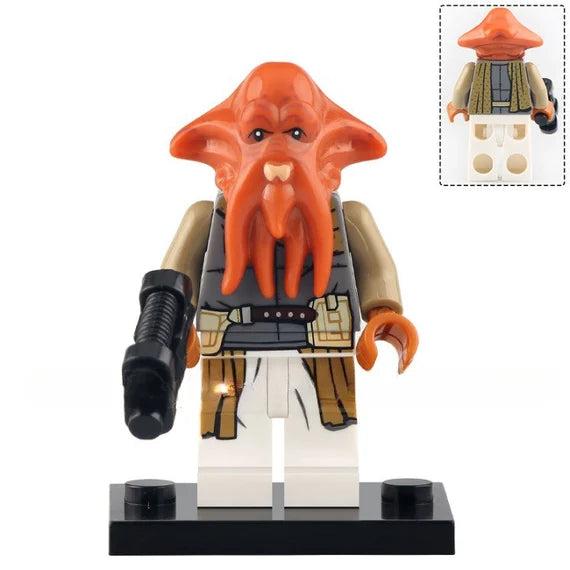 Quarren custom Star Wars Minifigure