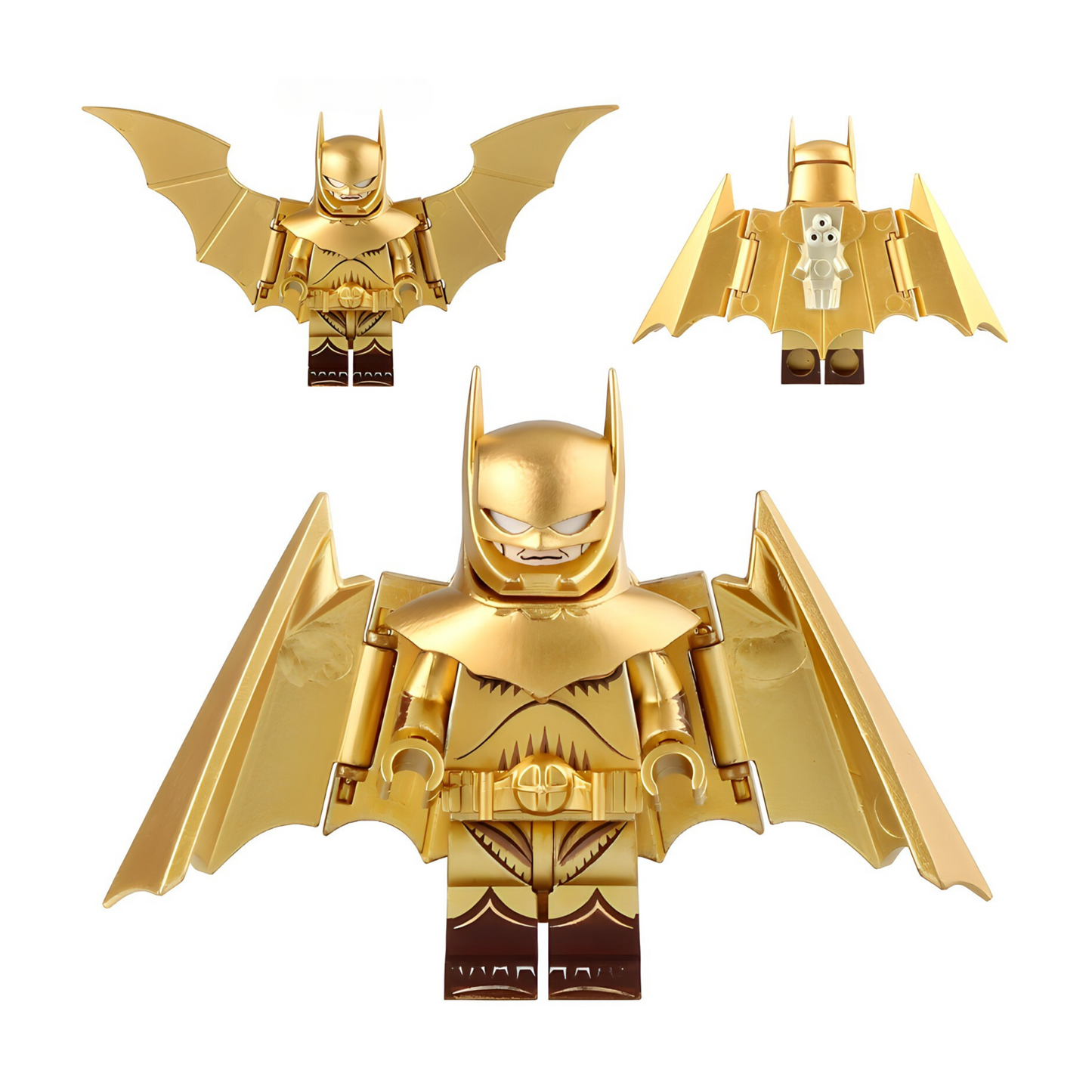 Batman (Kingdom Come Gold) Custom DC Superhero Minifigure