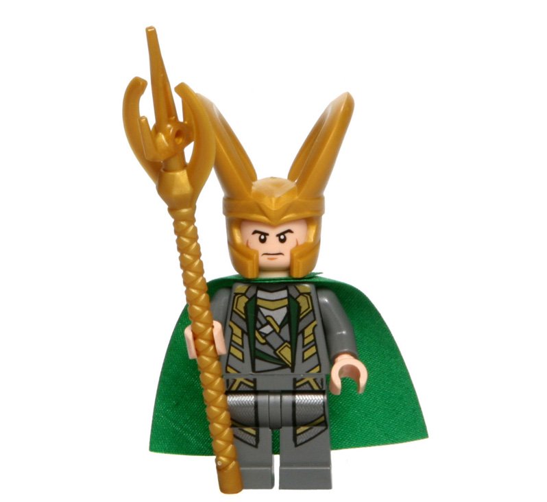 Loki The Avengers Custom Marvel Superhero Minifigure