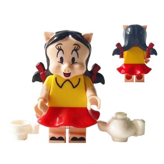 Petunia Pig Custom Looney Tunes Cartoon Minifigure