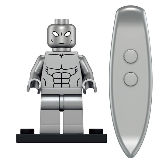 Figurine de super-héros Marvel personnalisée Le Surfeur d'Argent (Les Quatre Fantastiques)