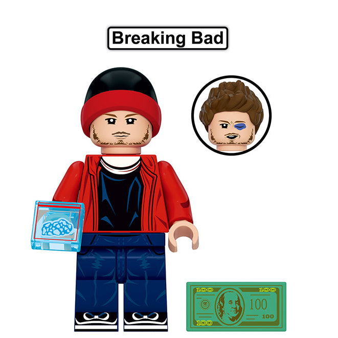 Figurine de Jesse Pinkman de la série télévisée Breaking Bad