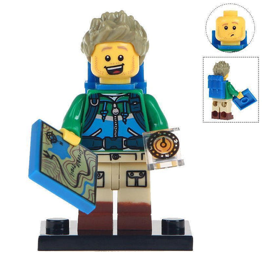 Mountain Hiker Explorer Minifigure