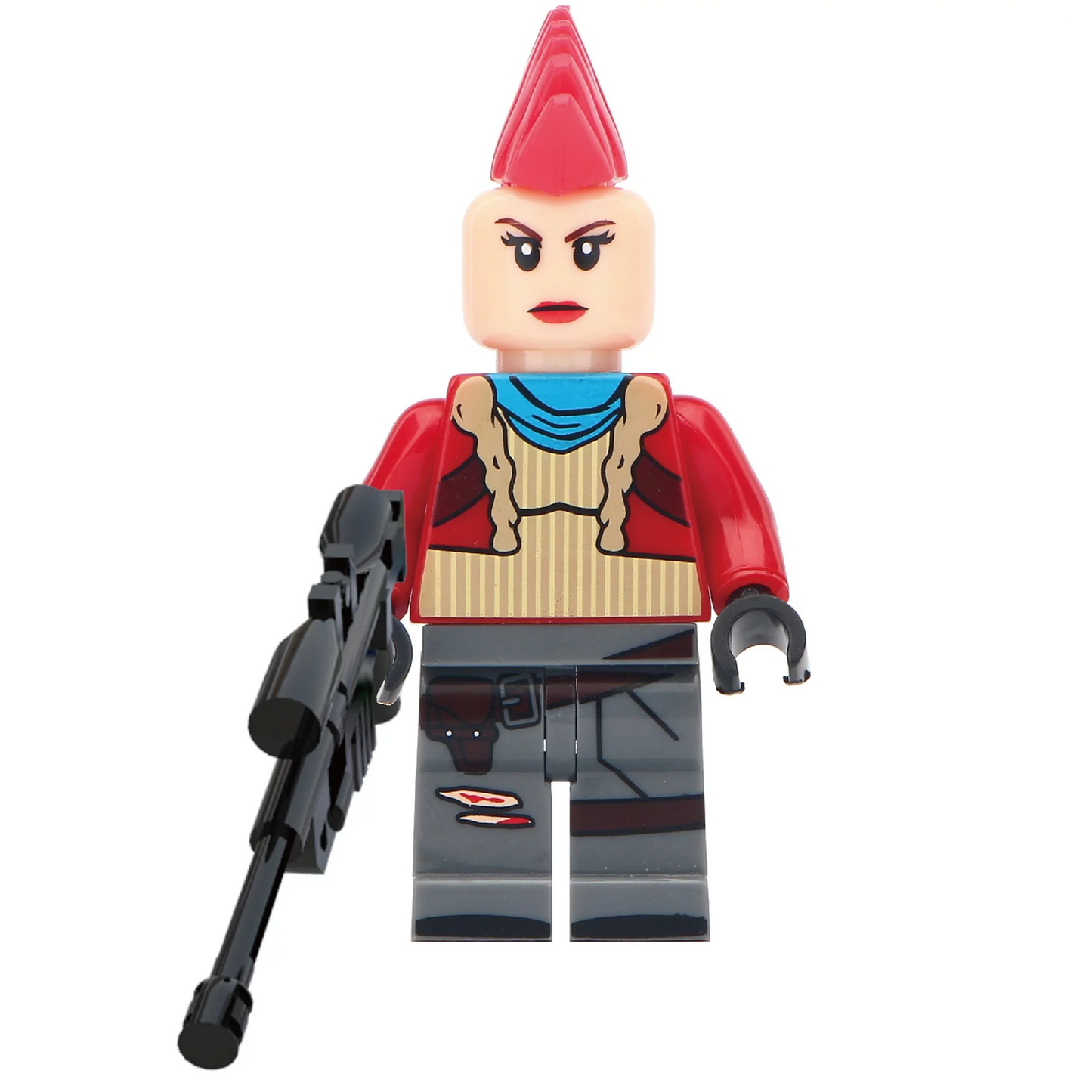 Female Explorer Skin from Fortnite Custom Minifigure