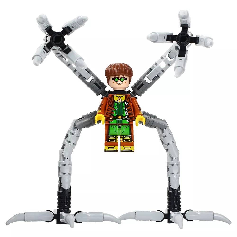 Dr. Otto Octavius from Spider-Man Custom Marvel Villain Minifigure