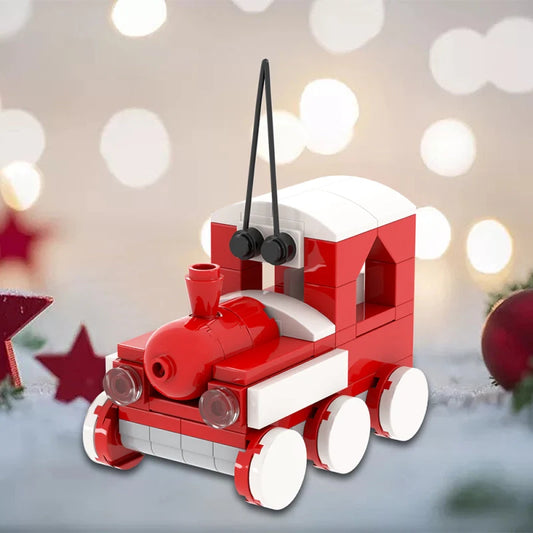 Décoration de train de Noël MOC