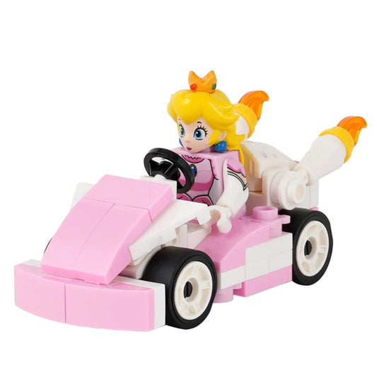 Princesse Peach Custom Mario Kart Racing MOC