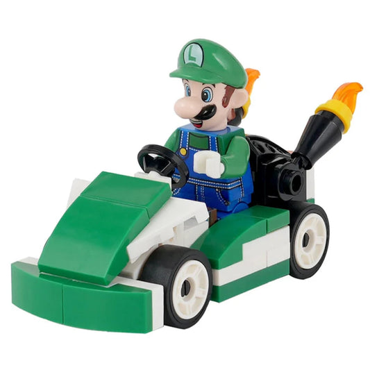Luigi Custom Mario Kart Racing MOC