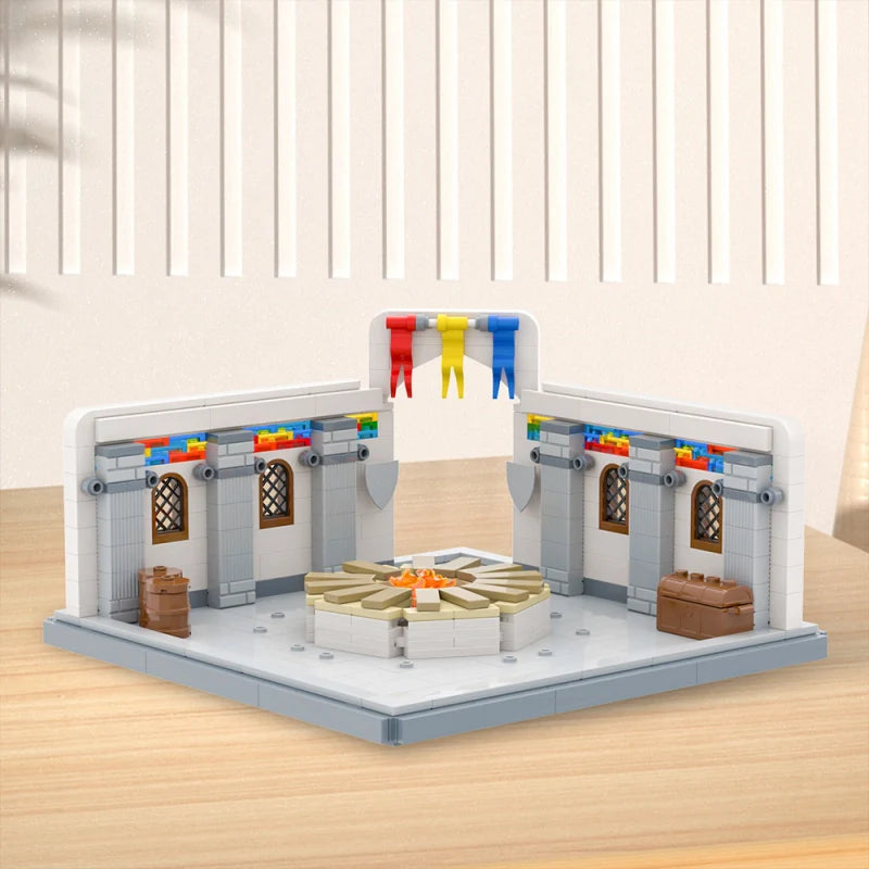 Chevaliers de la Chambre de la Table Ronde MOC militaire médiéval personnalisé