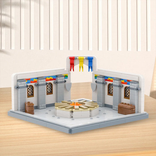 Chevaliers de la Chambre de la Table Ronde MOC militaire médiéval personnalisé