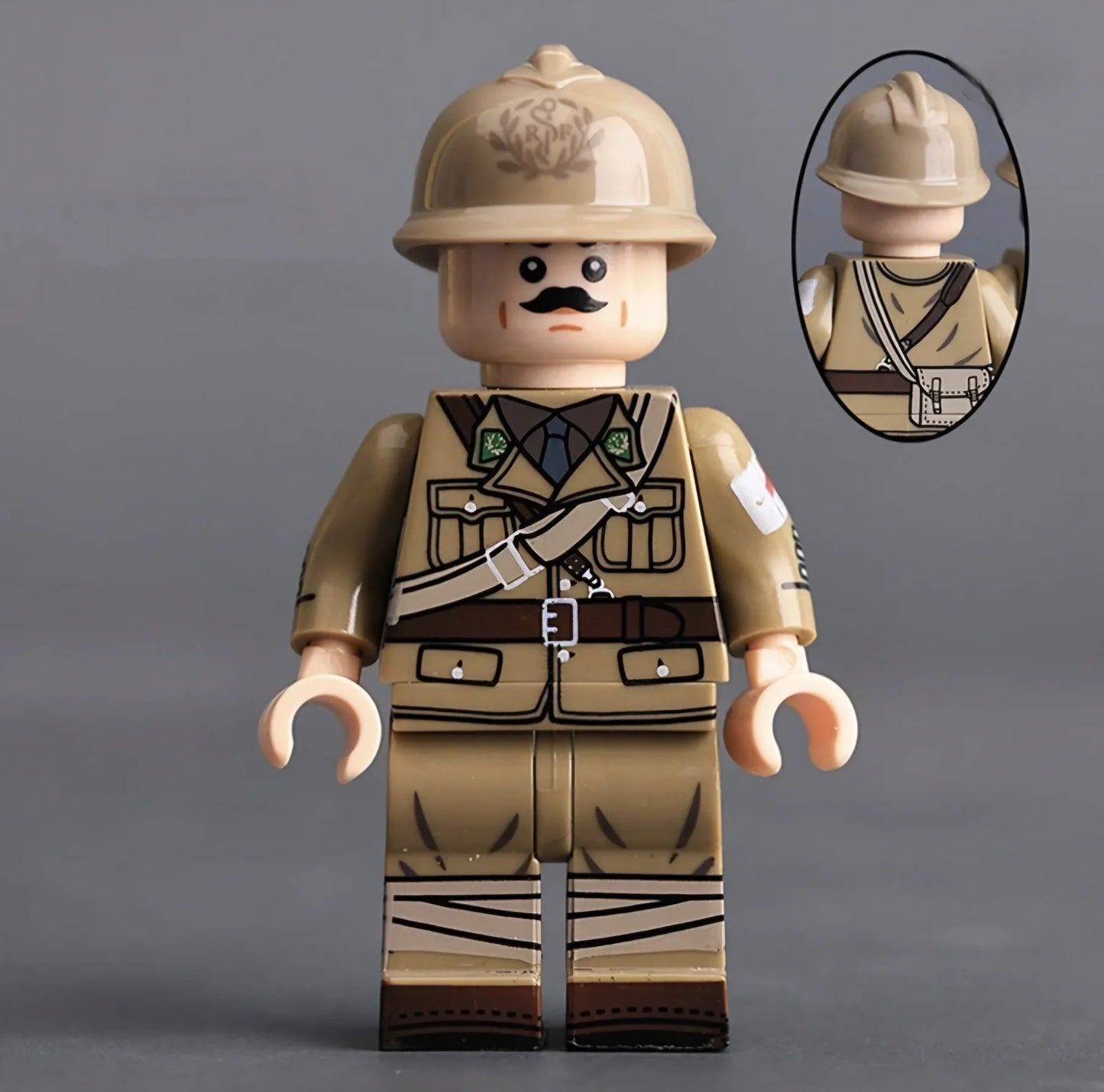 WW2 French Army Medic Soldier Custom Minifigure