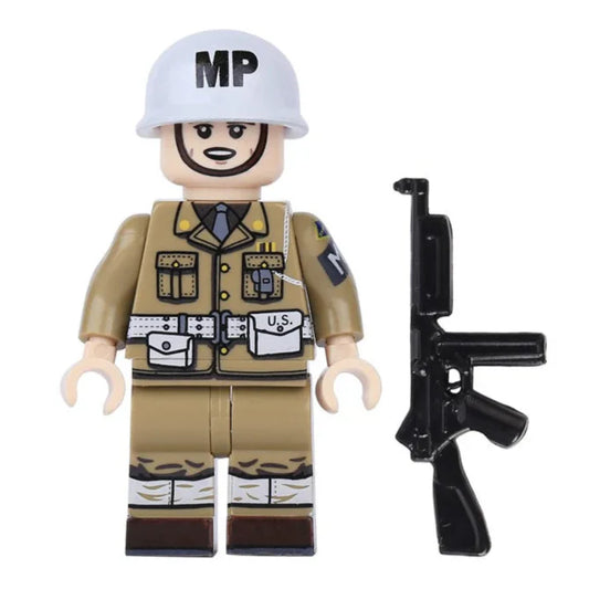 WW2 US Army Rangers Battalion Military Police Custom Minifigure