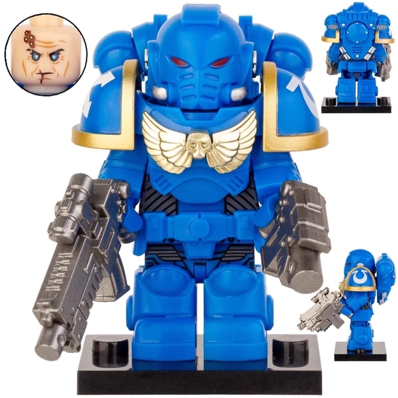 Ultramarines Space Marine Warhammer 40K Minifigure