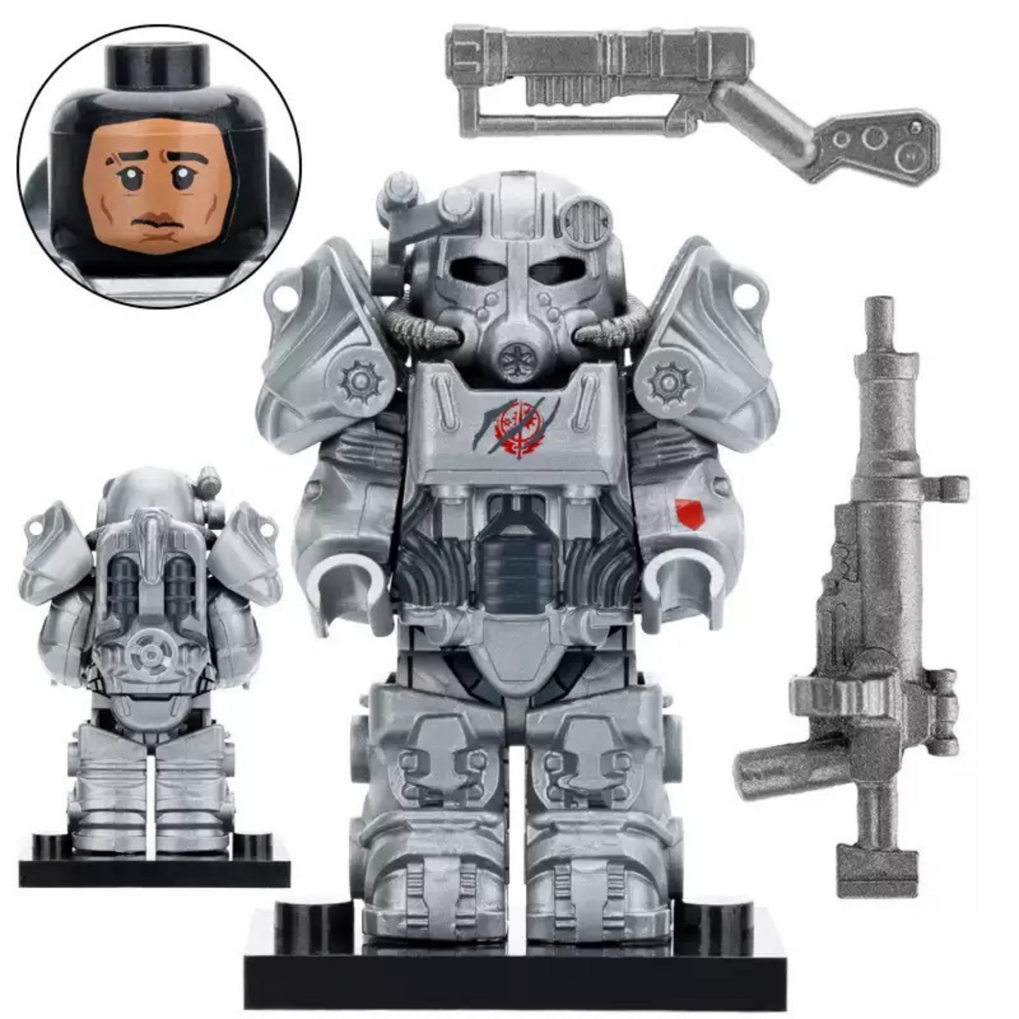 Maximus (Power Armor) Custom Fallout Minifigure