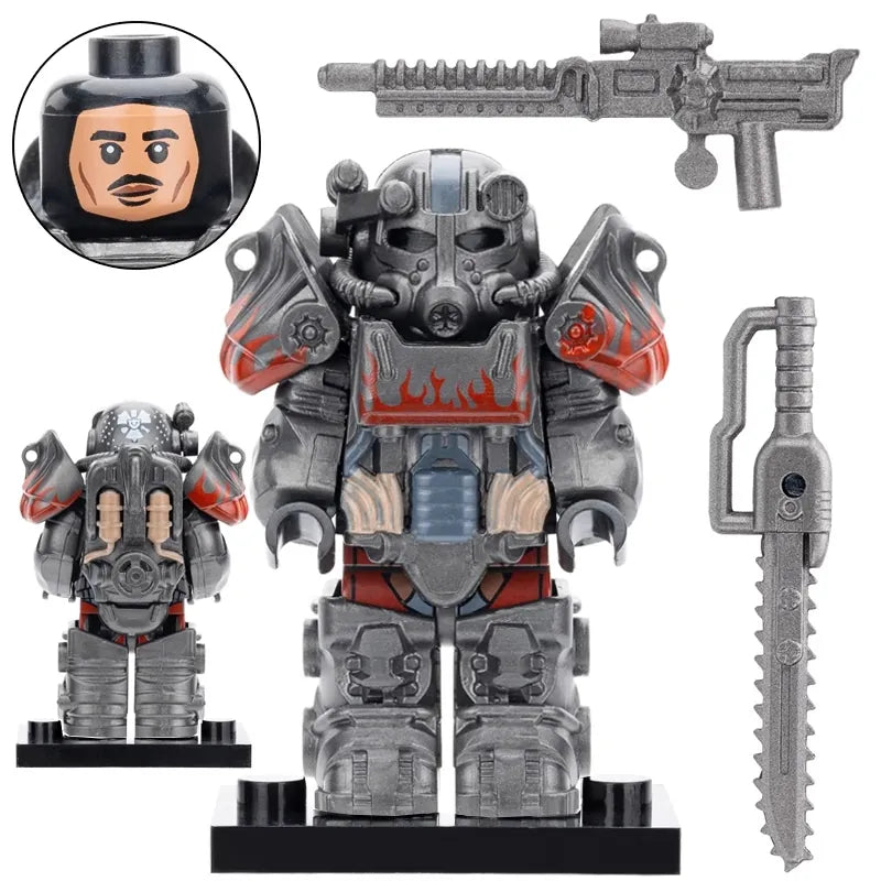 T-60 Power Armor (Atom Cats) Custom Fallout Minifigure