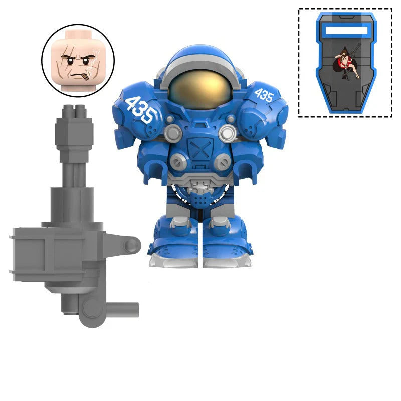 Tychus Findlay Custom StarCraft Minifigure