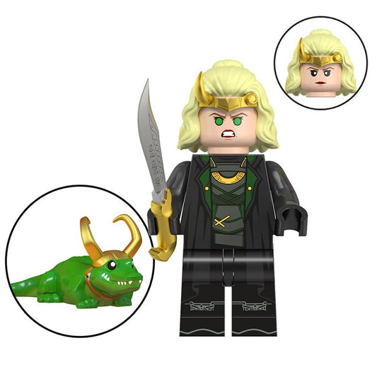 Sylvie (Loki) Custom Marvel Superhero Minifigure