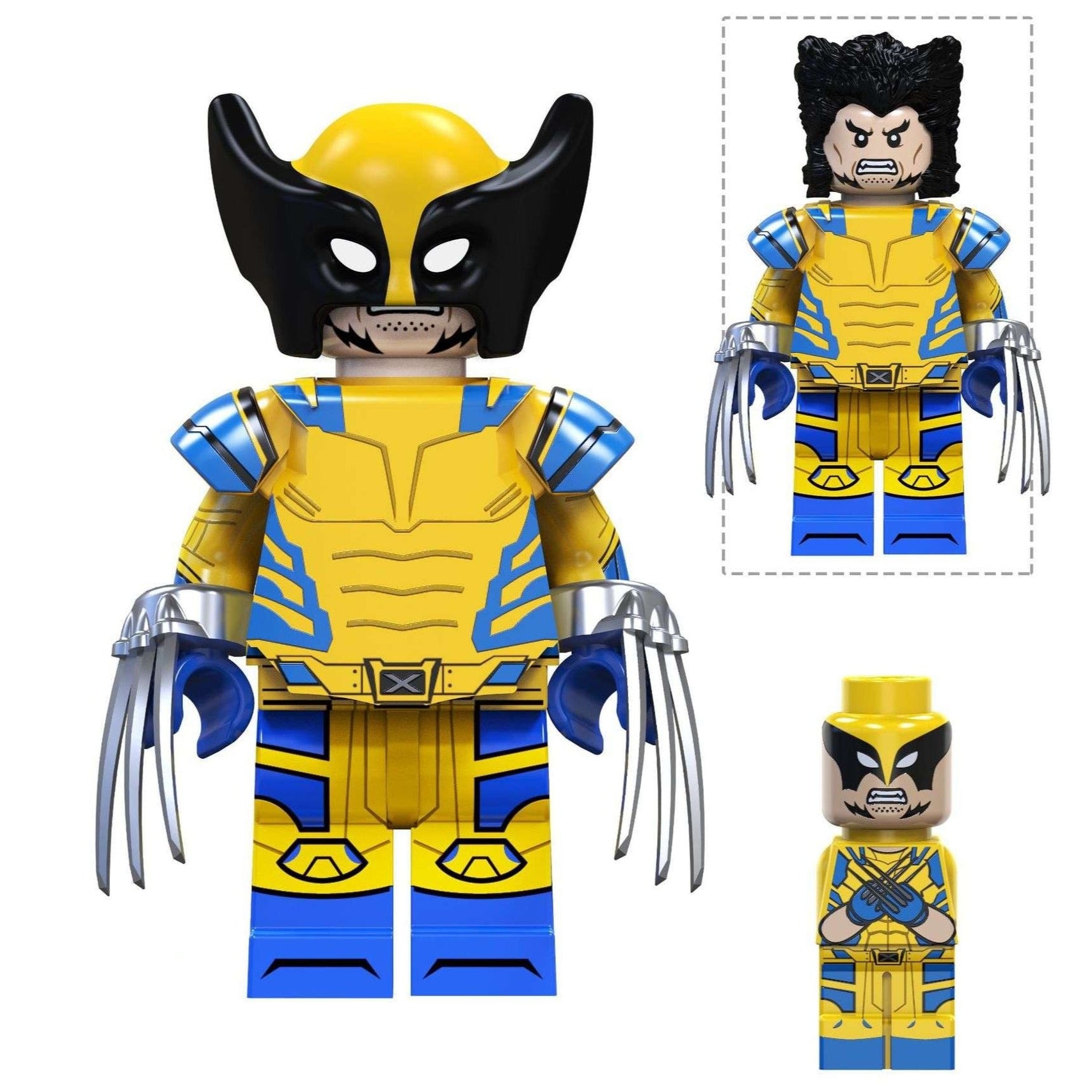 Custom Marvel Characters Wolverine (MCU) Custom Marvel Superhero Minifigure