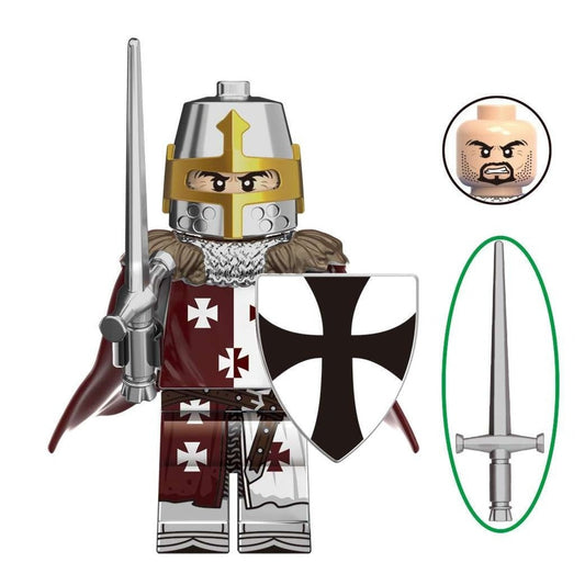 Knight of Tripoli Custom Crusade Minifigure