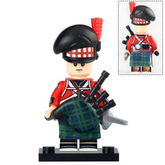 Scottish Bagpipe Regiment Soldier Minifigure.