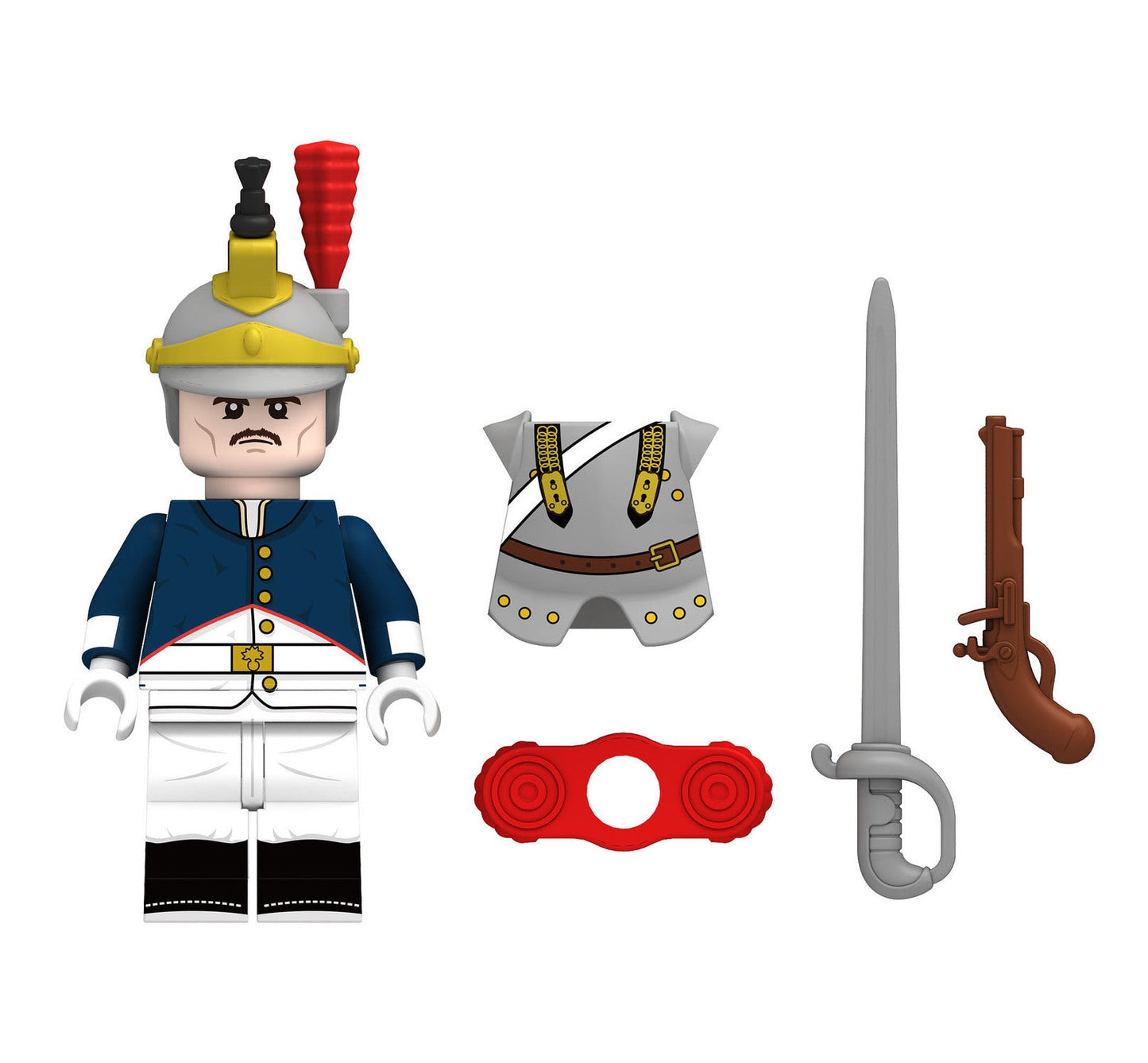 French Cuirassier Soldier Minifigure