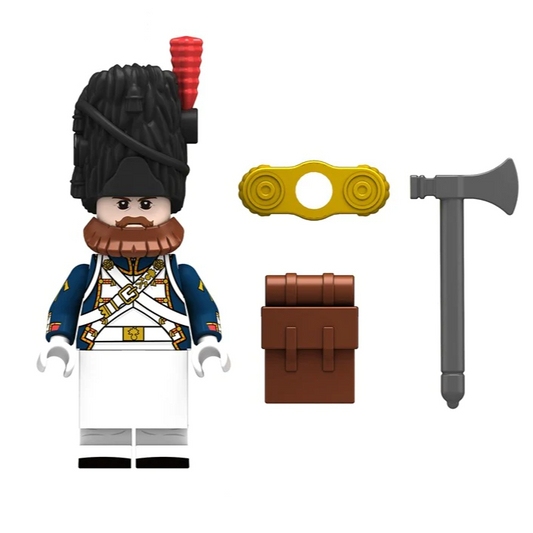 French Line Infantry Fusilier Sapper Custom Minifigure