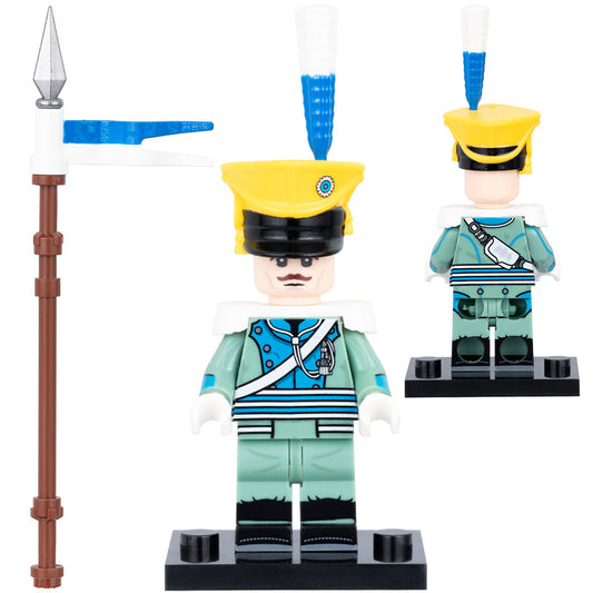 German Bavarian Uhlan Lancer Soldier Minifigure