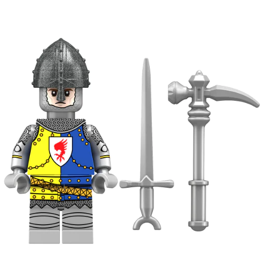 Medieval Knight Custom Minifigure