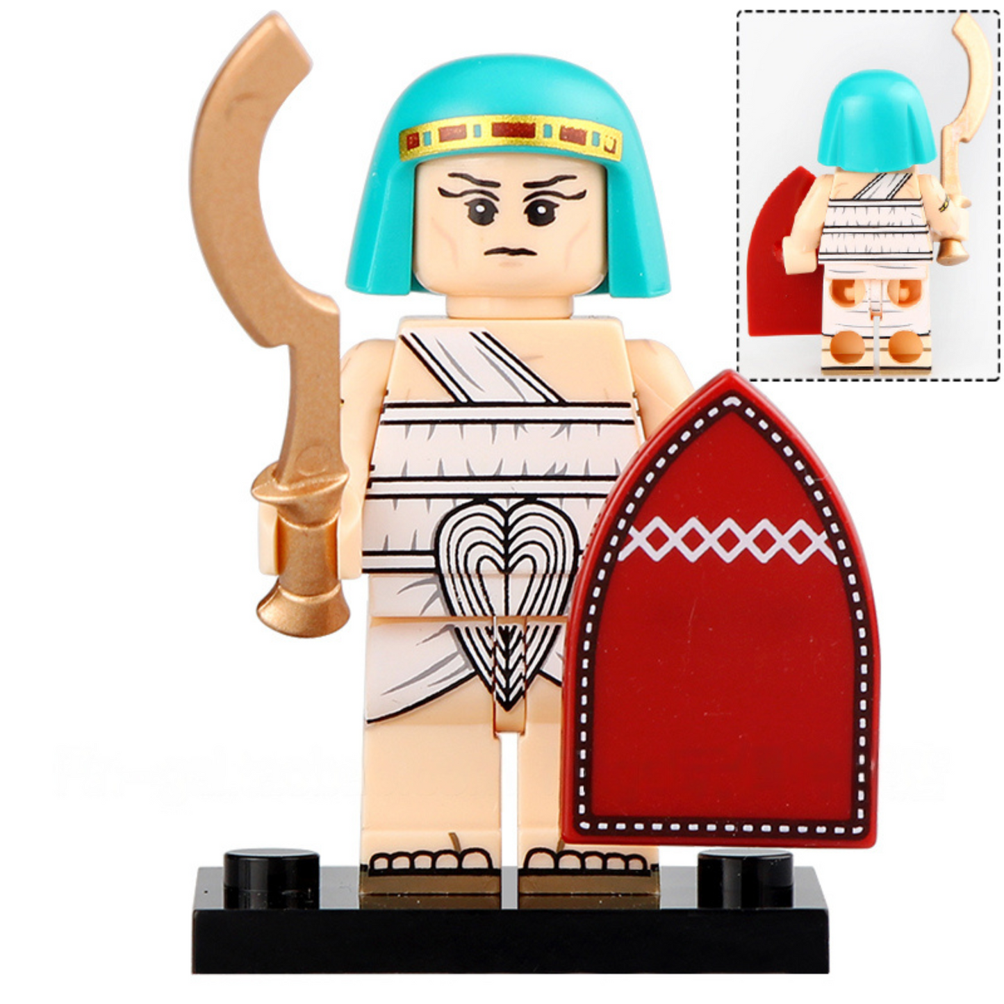 Ancient Egyptian Pharaoh Guard Minifigure