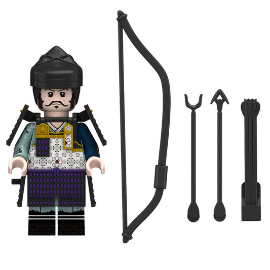 Kyuzo Japanese Samurai Archer Warrior Custom Minifigure