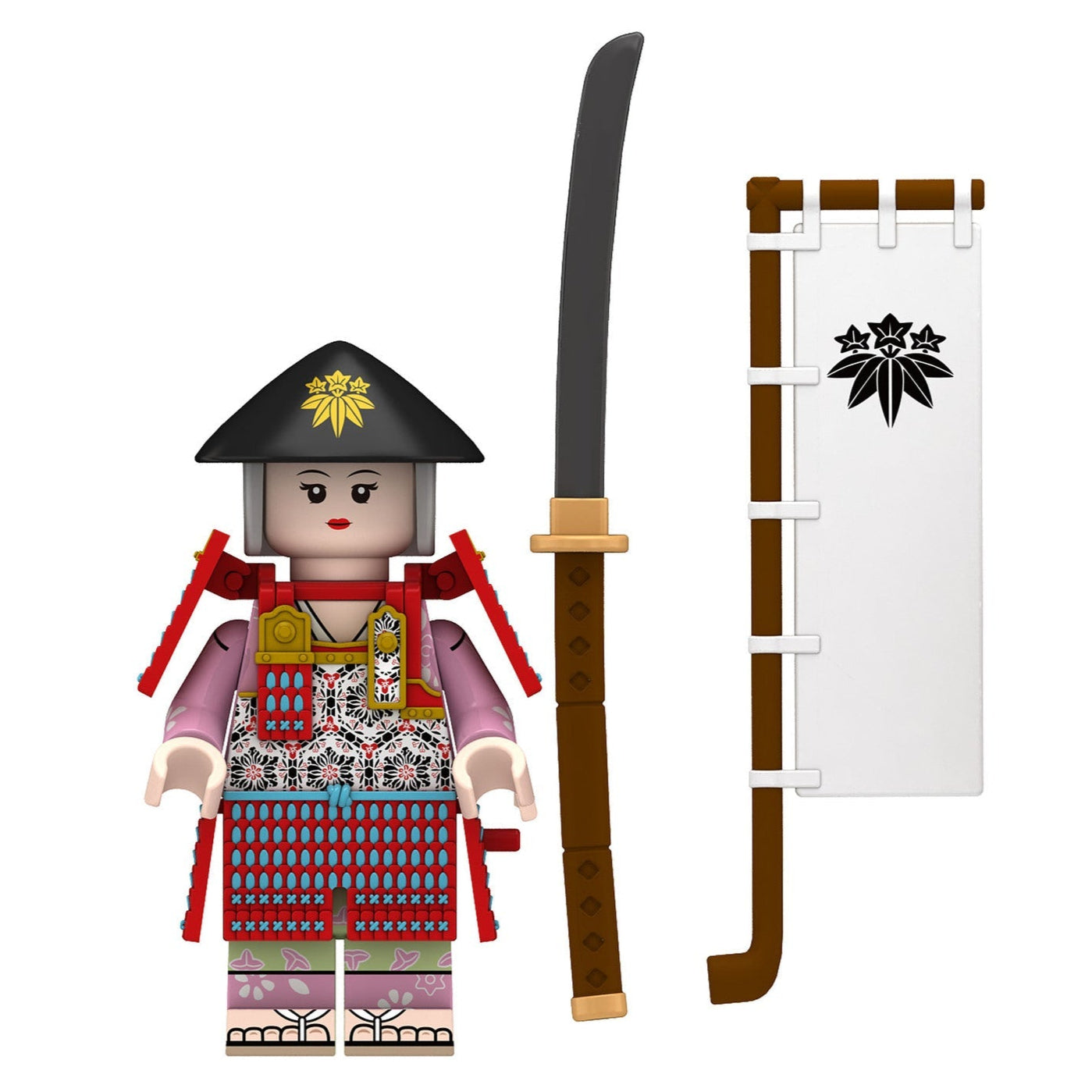 Aoi Japanese Samurai Warrior Custom Minifigure