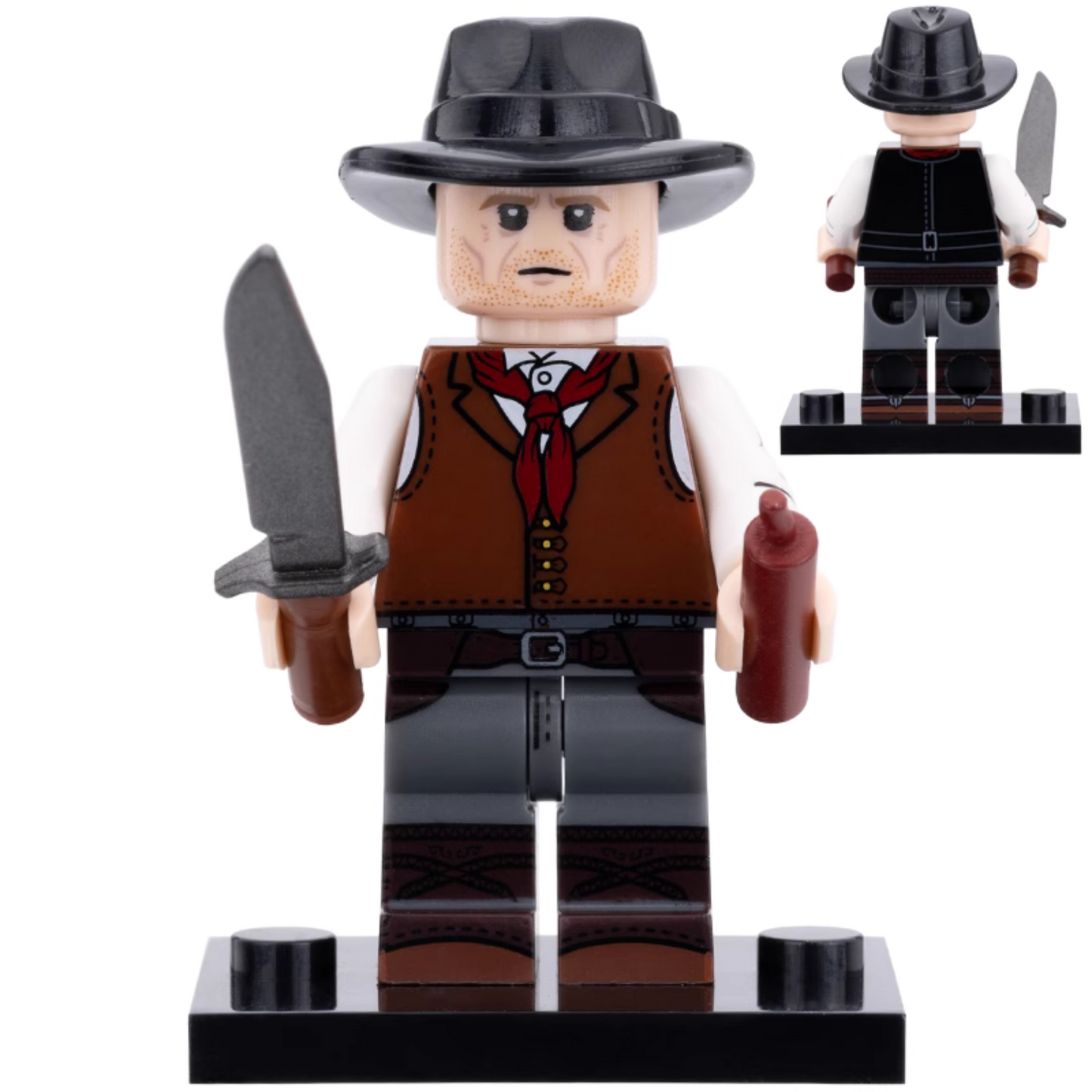 Hosea Matthews Red Dead Redemption Custom Minifigure