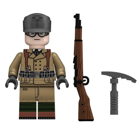 WW2 German Gebirgsjager Soldier (98K) Custom Military Minifigure