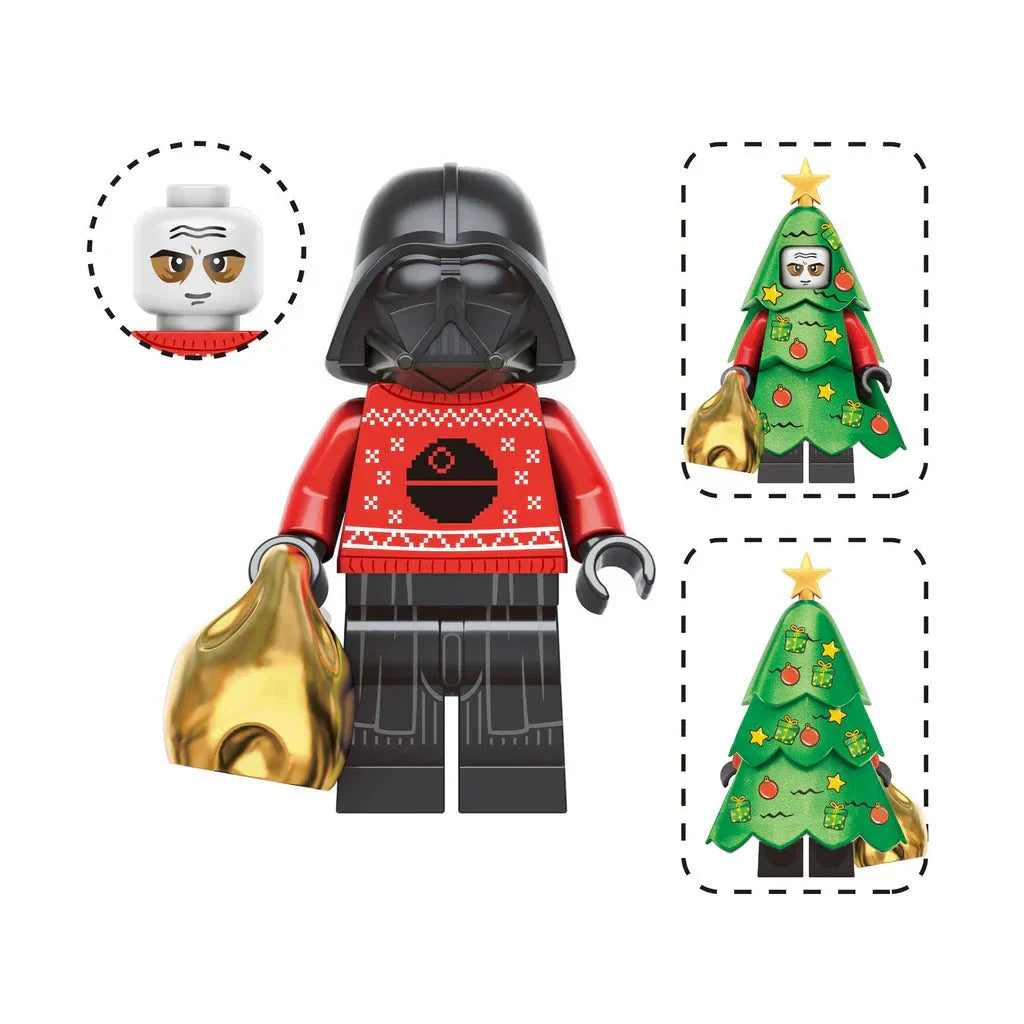 Darth Vader Christmas Special Custom Minifigure