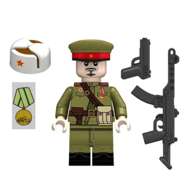 Soviet Infantry Soldier Custom Minifigure