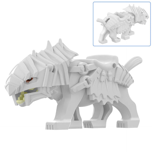 White Wolf Custom Lord of the Rings Minifigure
