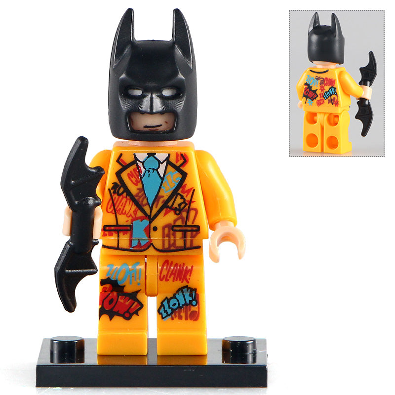 Batman Graffiti Suit Custom DC Comics Superhero Minifigure