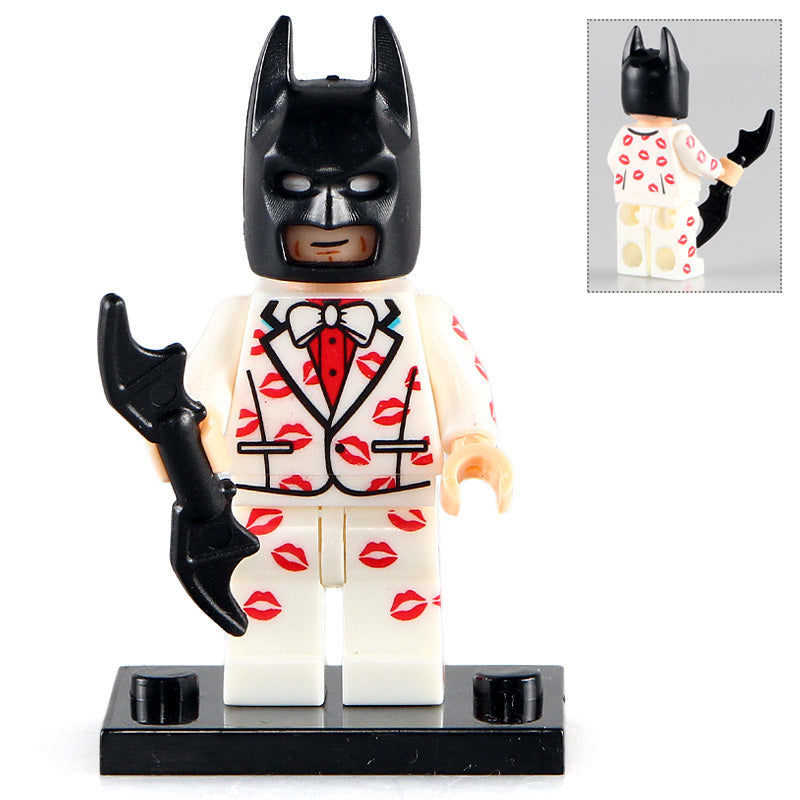 Kiss Kiss Batman Custom DC Comics Superhero Minifigure