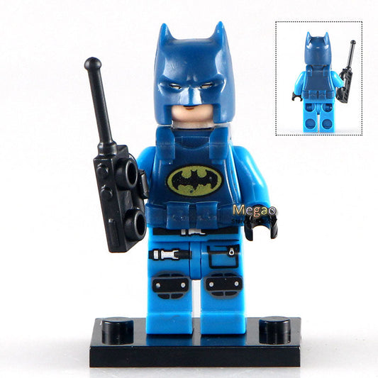 Police Batman Custom DC Comics Superhero Minifigure