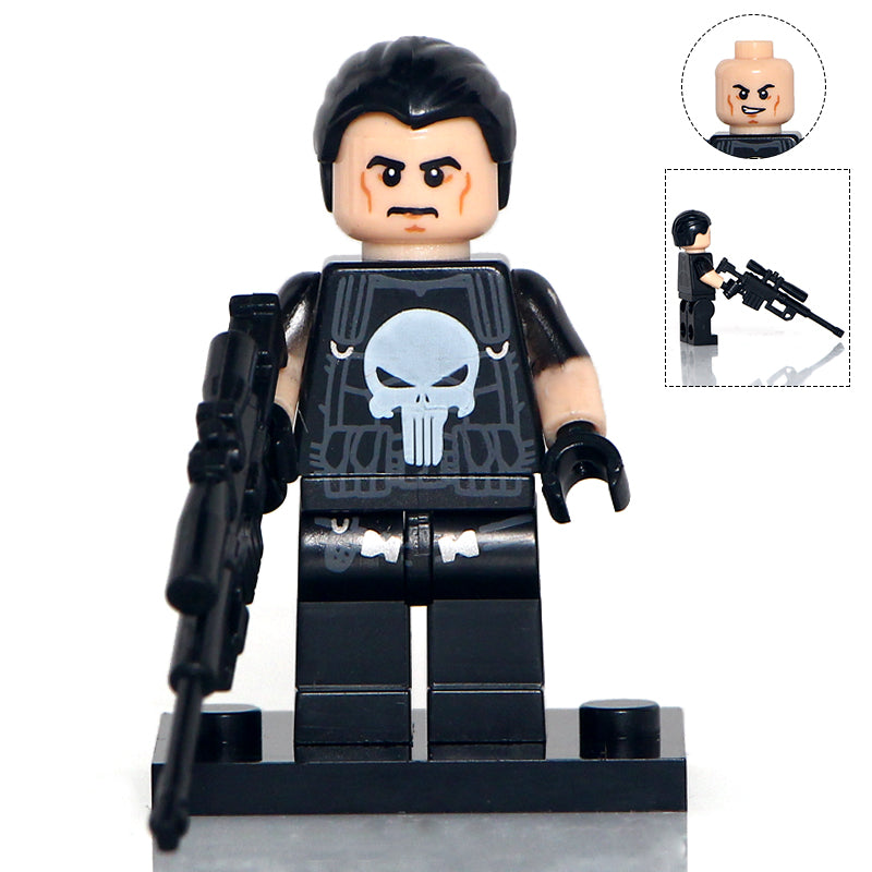 The Punisher Custom Marvel Superhero Minifigure