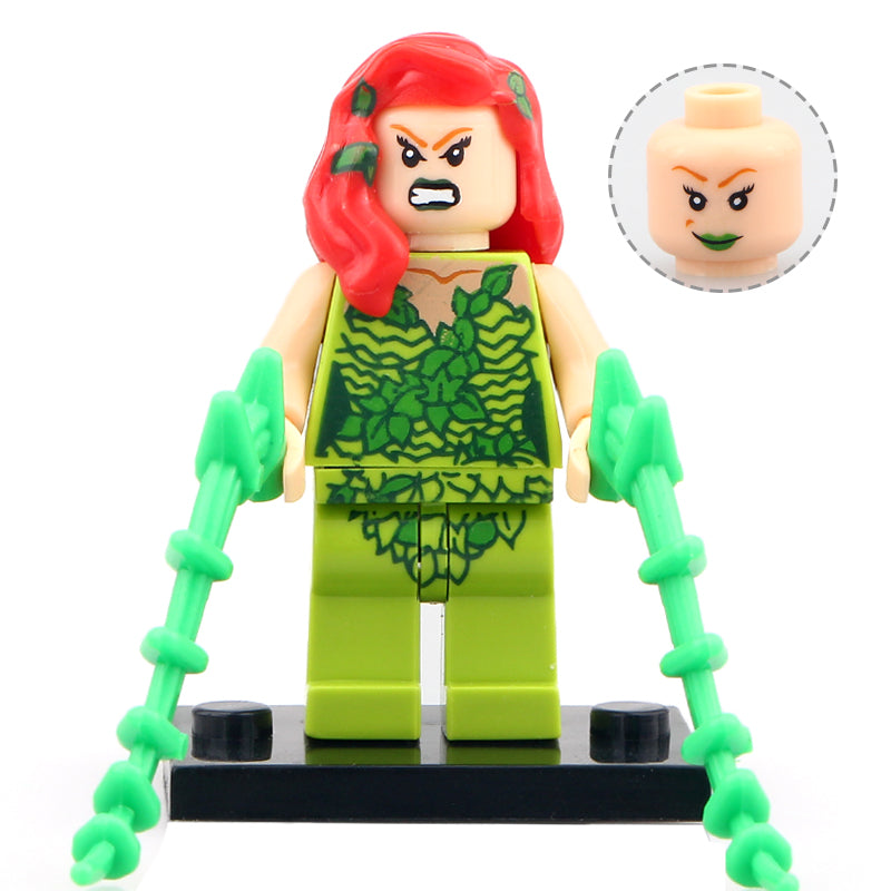 Poison Ivy custom DC Comics Superhero Minifigure