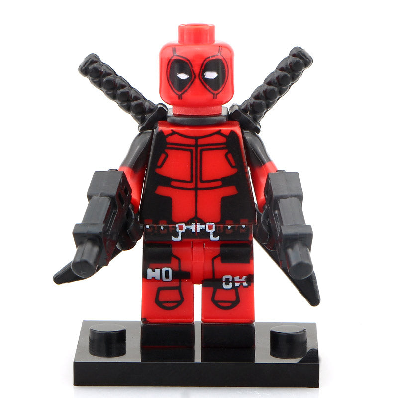 Deadpool Custom Marvel Superhero Minifigure