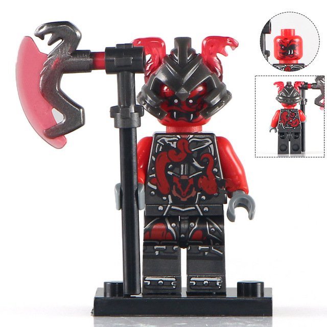 Slackjaw Ninjago Custom Minifigure