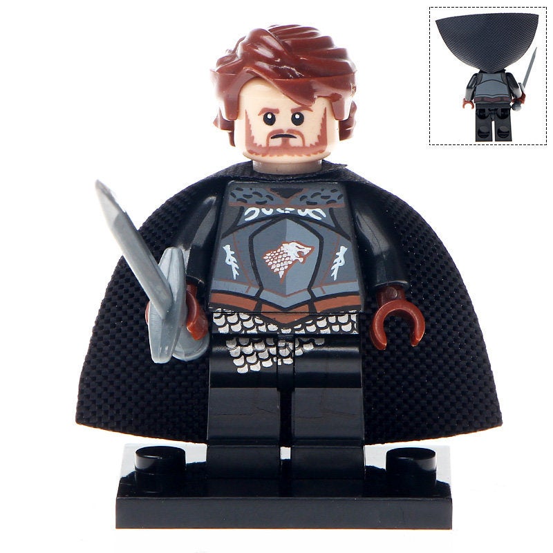 Rob Stark from Game of Thrones GoT custom Minifigure