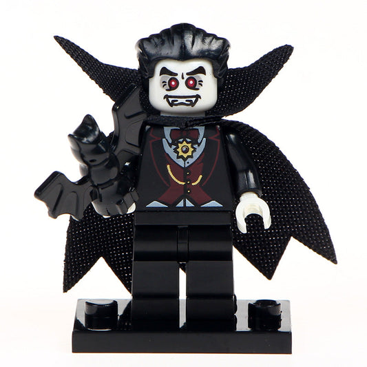 Dracula Vampire Custom Horror Minifigure