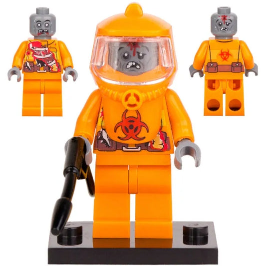 Infected Hazmat Guy custom Horror Minifigure