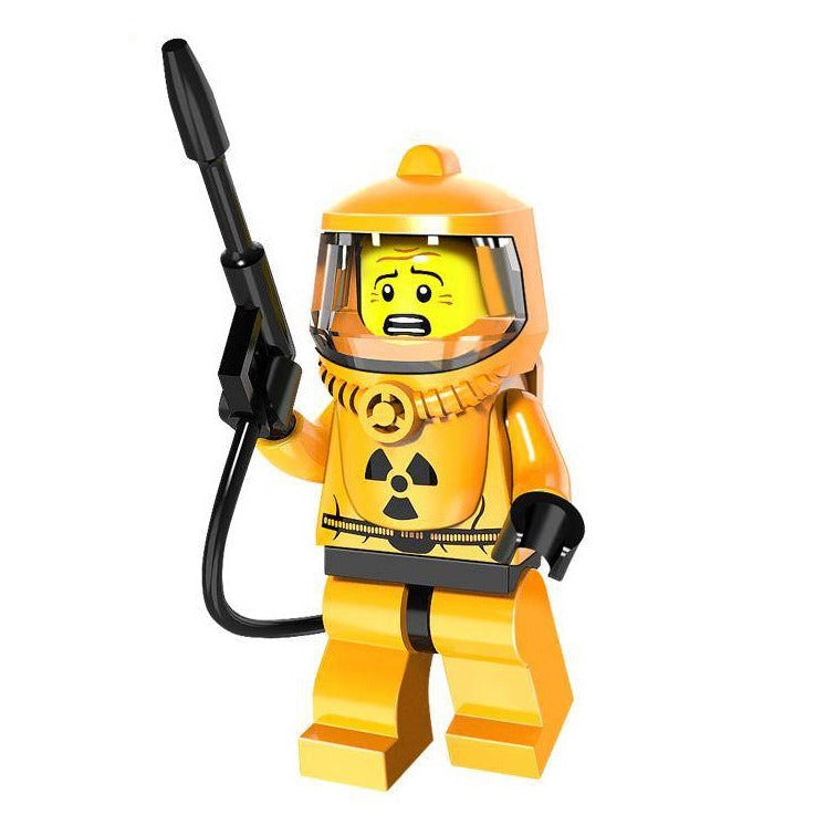 Hazmat Guy custom Collectable Series Minifigure