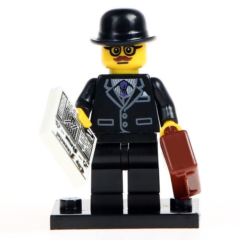 Business Man Custom Collectable Series Minifigure.