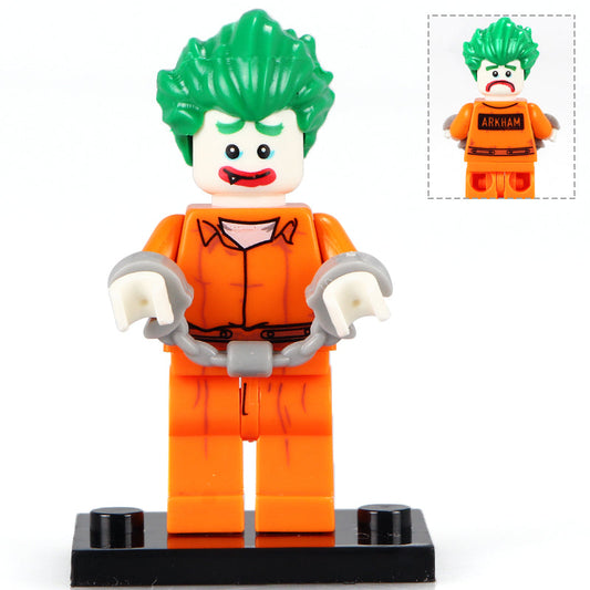 The Joker Prison Outfit Custom DC Comics Supervillain Minifigure v2